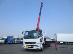 三菱ふそう 中型 平ボディ（クレーン付） 2KG-FK62F (107391) 1枚目