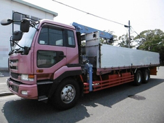 Nissan UD Large Crane equipped trucks KL-CD55J (6497) 1枚目