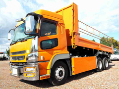 Mitsubishi Fuso Large Soil dump QKG-FV50VY (95737) 1枚目