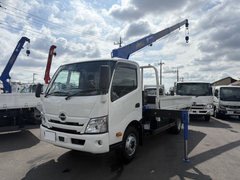 日野 小型 平ボディ（クレーン付） 2KG-XZU712M (92969) 1枚目