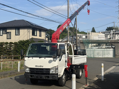 Isuzu Small Crane equipped trucks SKG-NKR85R (110610) 1枚目