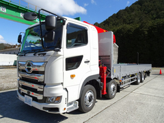 日野 大型 平ボディ（クレーン付） 2DG-FW1AHC (108247) 1枚目
