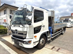 日野 増トン 平ボディ（クレーン付） 2KG-FE2ABA (110472) 1枚目