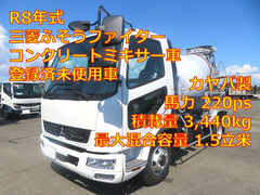 三菱ふそう 中型 ミキサー車 2KG-FK72F (105515) 1枚目