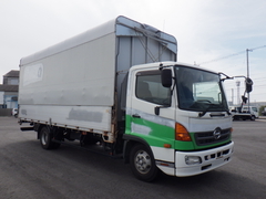 日野 中型 幌車（ウィング式） TKG-FC9JKAP (111244) 1枚目