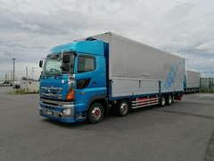 Hino Large Wing body QKG-FW1EXBG (6192) 1枚目
