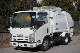 いすゞ 小型 塵芥車（プレス式） 2RG-NMR88N (98722) 1枚目