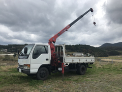 いすゞ 小型 平ボディ（クレーン付） KK-NKR71LR (4972) 1枚目