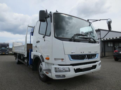 三菱ふそう 中型 平ボディ（クレーン付） 2KG-FK62F (10187) 1枚目