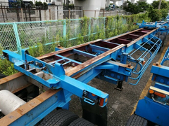 フルハーフ 大型 トレーラ（海上コンテナ40ft） FKD240A (6346) 1枚目