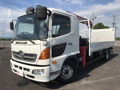 日野 中型 平ボディ（クレーン付） TKG-FD9JLAA (111676) 1枚目