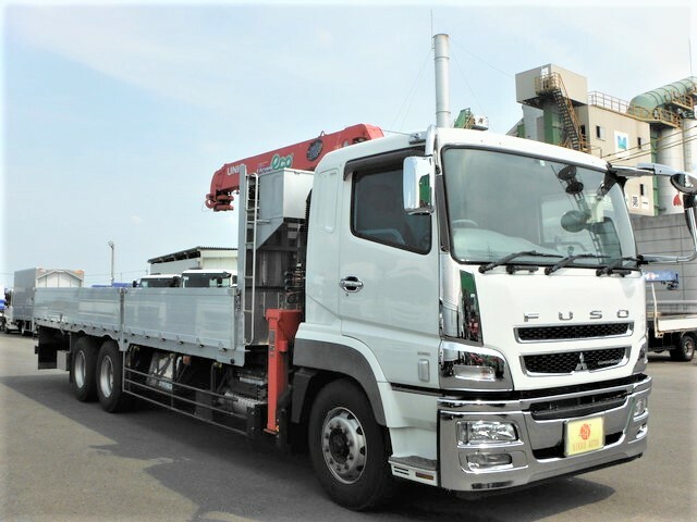 三菱ふそう スーパーグレート 大型 平ボディ（クレーン付） QKG-FV50VZ(35239) 40枚目