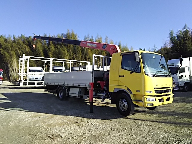 三菱ふそう ファイター 中型 平ボディ（クレーン付） PDG-FK61F(7633) 22枚目