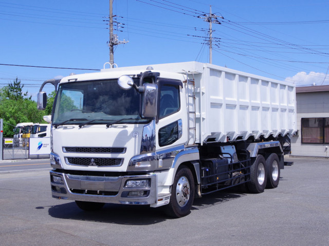 Mitsubishi Fuso super_great Large Soil dump BDG-FU50JY(110699) 1枚目