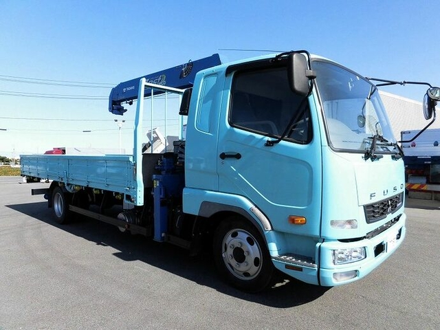 三菱ふそう ファイター 中型 平ボディ（クレーン付） TKG-FK61F(7472) 6枚目