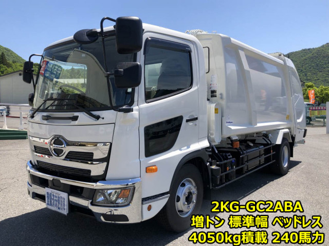 日野 レンジャー 増トン 塵芥車（プレス式） 2KG-GC2ABA(106331) 1枚目