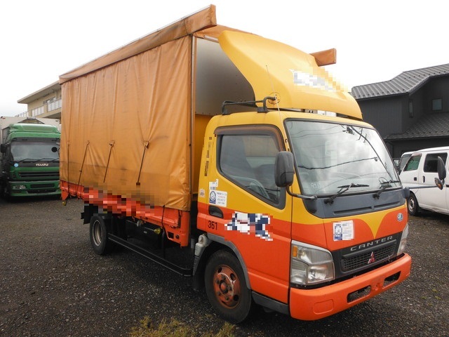 三菱ふそう キャンター 小型 幌車 KK-FE82EE(1128) 1枚目