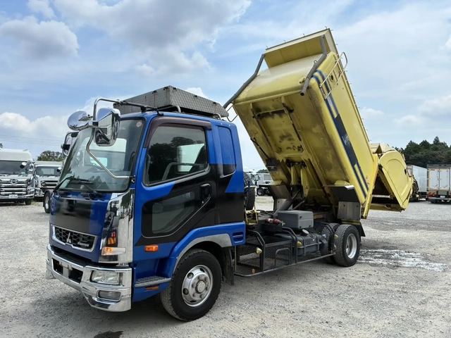 三菱ふそう ファイター 中型 塵芥車（プレス式） TKG-FK61F(108885) 9枚目