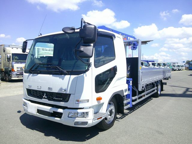 三菱ふそう ファイター 小型 平ボディ（クレーン付） 2KG-FK65F(108797) 1枚目