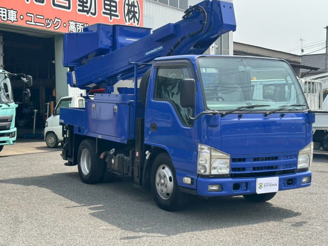 いすゞ エルフ 小型 高所作業車 BKG-NKR85AN(109626) 3枚目