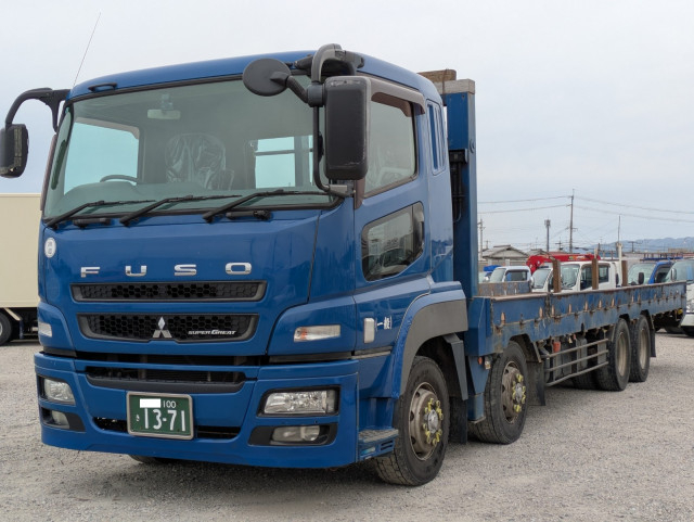 Mitsubishi Fuso super_great Large Translation missing: en.item.body_keijou_enum.body_keijou_carrier_other QKG-FS50VZ(109177) 1枚目