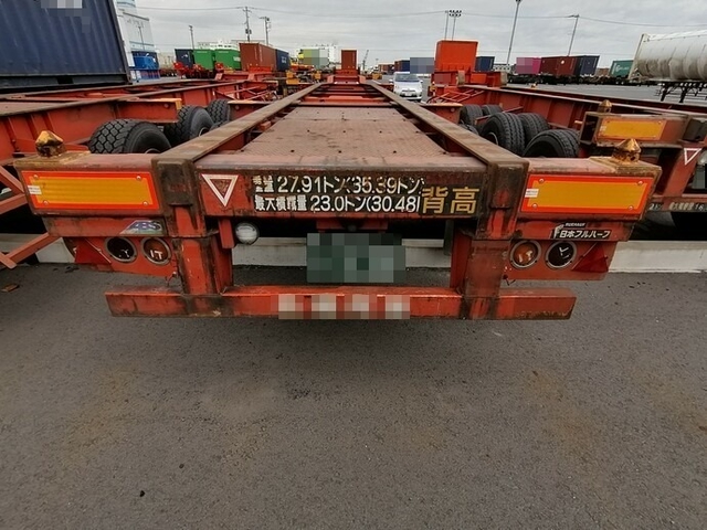 Fullhalf other Large 20ft container chassis trailer KFKHG340(5660) 20枚目