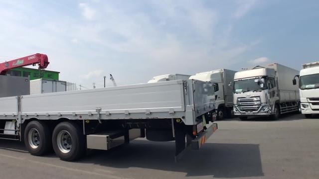 三菱ふそう スーパーグレート 大型 平ボディ（クレーン付） QKG-FV50VZ(35239) 15枚目