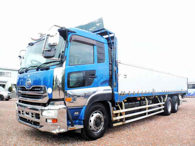 Nissan UD quon Large Flat body QKG-CD5ZAW(90741) 1枚目