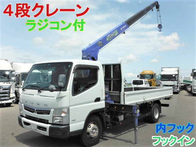 三菱ふそう キャンター 小型 平ボディ（クレーン付） TPG-FEB80(34758) 30枚目