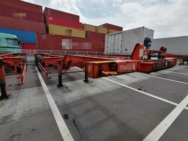 Fullhalf other Large 20ft container chassis trailer KFKHG340(5659) 2枚目