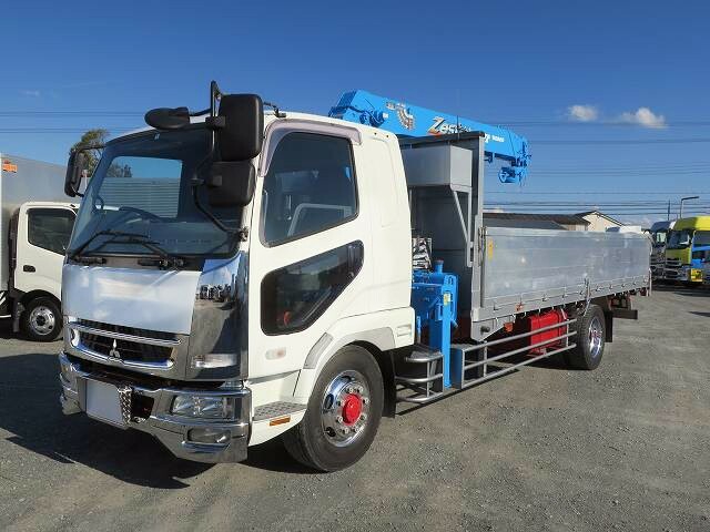 三菱ふそう ファイター 増トン 平ボディ（クレーン付） PDG-FK62FY(35550) 1枚目