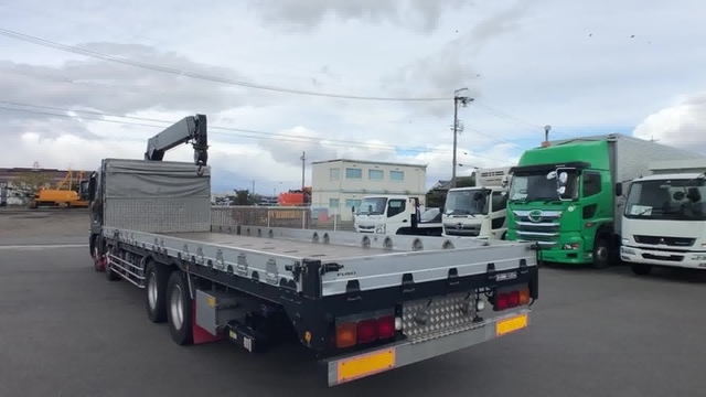 三菱ふそう スーパーグレート 大型 平ボディ（クレーン付） BDG-FS54JZ(37614) 17枚目