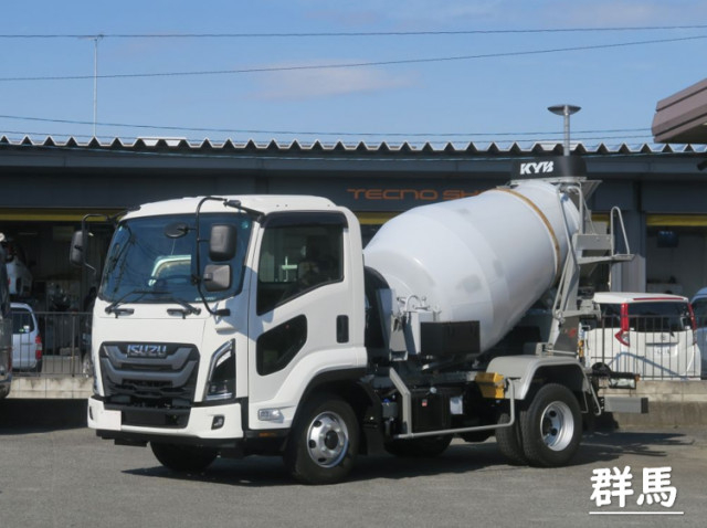 いすゞ フォワード 中型 ミキサー車 2PG-FRR90S4(100944) 1枚目