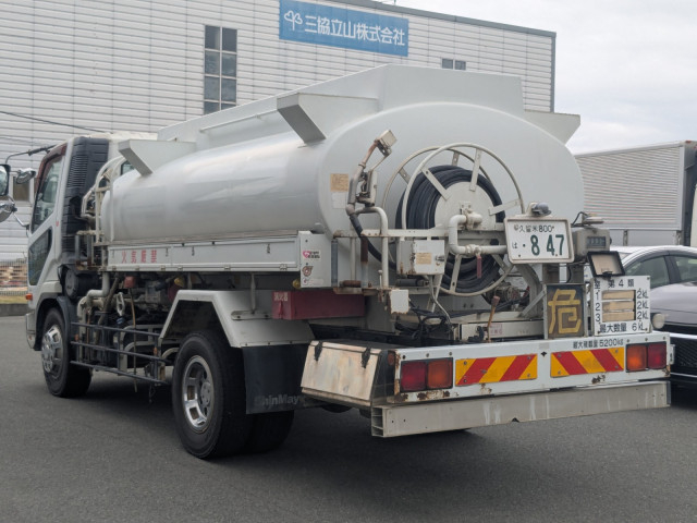 三菱ふそう ファイター 増トン タンクローリー QKG-FK72FZ(112858) 4枚目