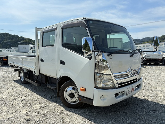 日野 デュトロ 小型 Wキャブ TKG-XZU710M(110166) 3枚目