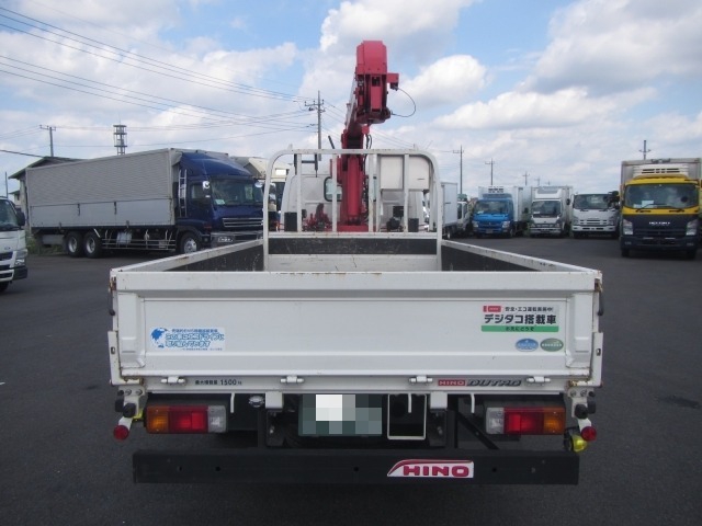 日野 デュトロ 小型 平ボディ（クレーン付） TKG-XZC655M(6999) 5枚目