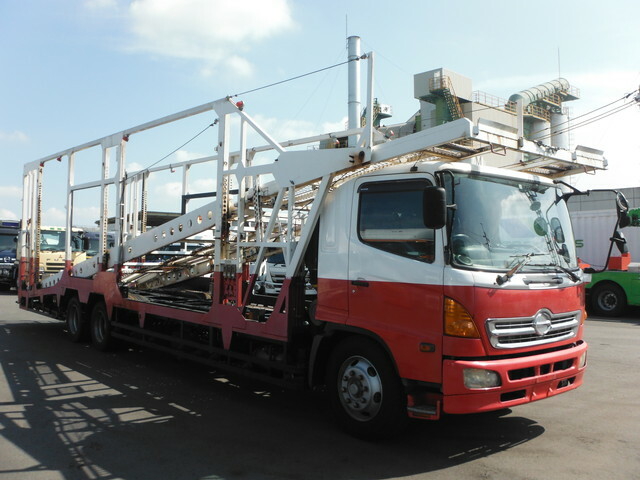 日野 レンジャー 増トン キャリアカー KL-GK1JWRA(6756) 1枚目