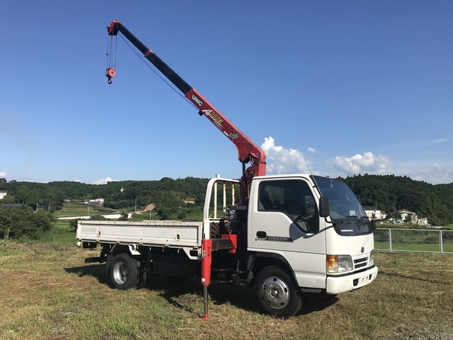 日産自動車 アトラス 小型 平ボディ（クレーン付） KC-BKR66LR(3639) 1枚目
