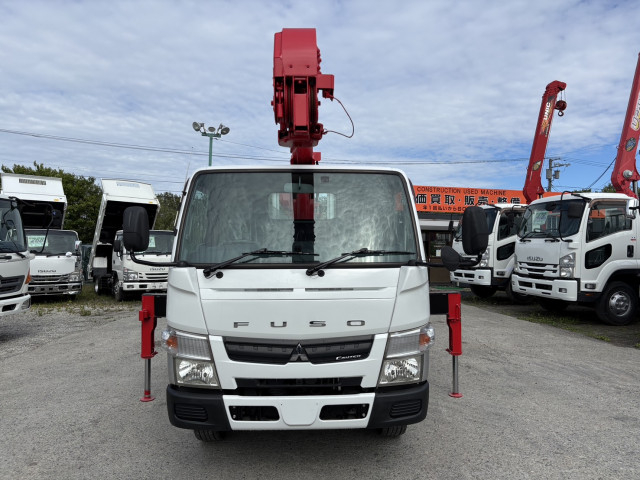 三菱ふそう キャンター 小型 平ボディ（クレーン付） TKG-FEA50(109928) 2枚目