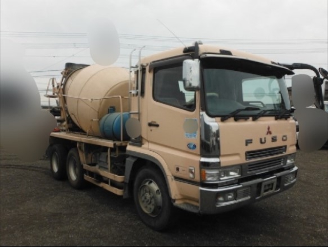 三菱ふそう スーパーグレート 大型 ミキサー車 KL-FV50KJXD(1818) 1枚目