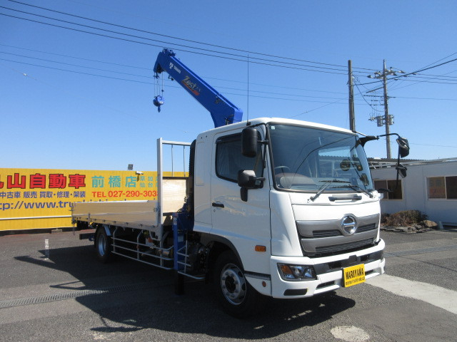 日野 レンジャー 増トン 平ボディ（クレーン付） 2KG-FE2ACG(107967) 8枚目