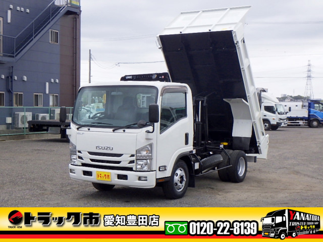 いすゞ エルフ 小型 土砂ダンプ 2RG-NPR88YN(113520) 1枚目