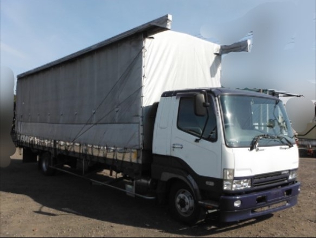 三菱ふそう ファイター 中型 幌車 KK-FK61HS(1597) 1枚目
