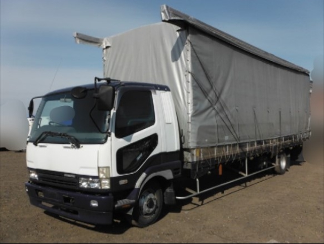 三菱ふそう ファイター 中型 幌車 KK-FK61HS(1597) 3枚目