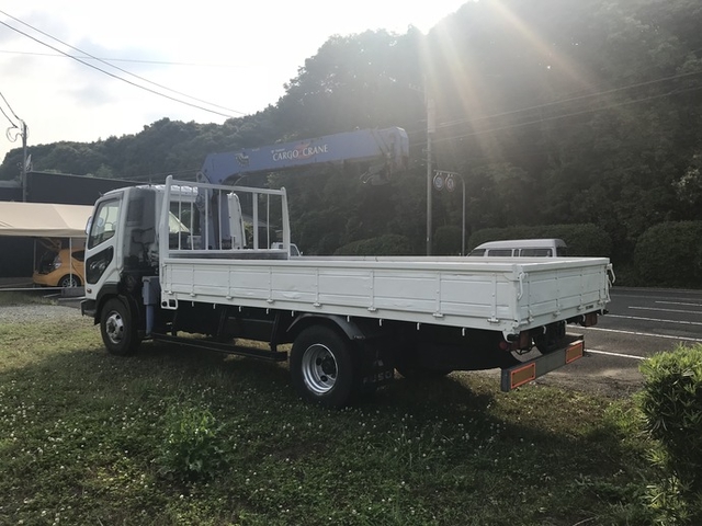三菱ふそう ファイター 中型 平ボディ（クレーン付） KK-FK71HG(3367) 2枚目