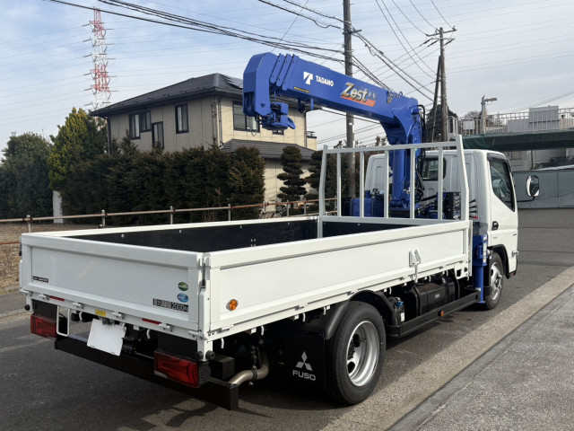 三菱ふそう キャンター 小型 平ボディ（クレーン付） 2RG-FEAV0(100939) 3枚目