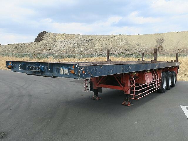 Trex Large Flatbed trailer P-335SV(28170) 4枚目