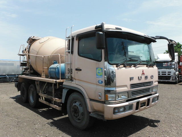 三菱ふそう スーパーグレート 増トン ミキサー車 KL-FV50KJXD(12677) 1枚目