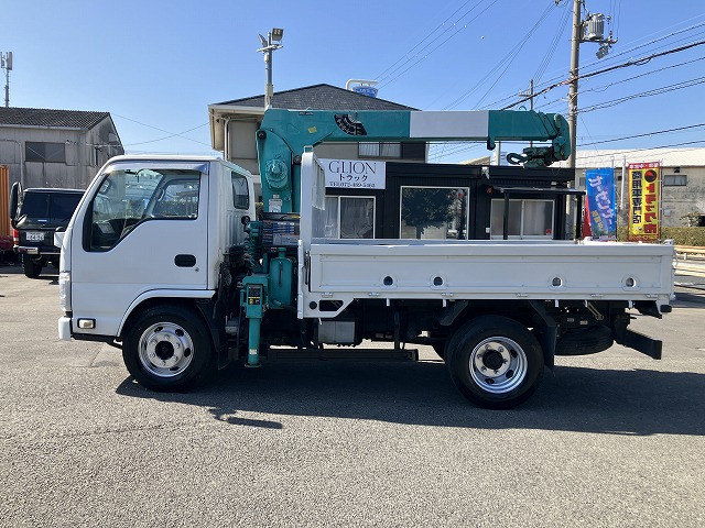 いすゞ エルフ 小型 平ボディ（クレーン付） TKG-NKR85R(101429) 4枚目