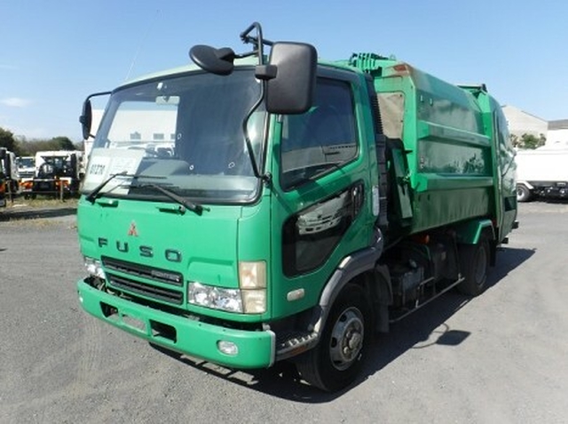 Mitsubishi Fuso fighter Middle Packer compress trucks PA-FK71RD(11082) 1枚目